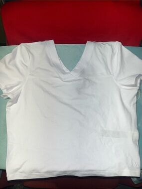 Vuori Tuvalu Double Women's White V-Neck